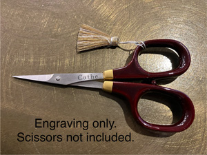 The Floss Queen - Scissors & Tool Engraving #TFQ-ScissorEng