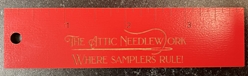Attic Needlework Ruler (custom)
