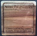 5in Engraved Wood Tray by The Floss Queen 