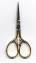 Permin Lions tail scissors (gold) 3.5in 