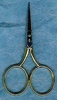 ToolTron Italian 4in Sewing Scissor Large Loop  