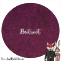 Fox & Rabbit hand-dyed linen - 32 count, Beetroot 