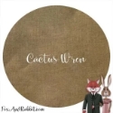 Fox & Rabbit hand-dyed Aida - 16 count, Cactus Wren 