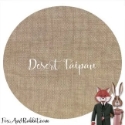 Fox & Rabbit hand-dyed linen - 32 count, Desert Taipan 
