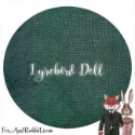 Fox & Rabbit hand-dyed linen - 32 count, Lyrebird Dell 