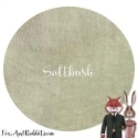 Fox & Rabbit hand-dyed Aida - 18 count, Saltbush 