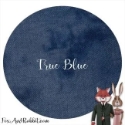Fox & Rabbit hand-dyed linen - 32 count, True Blue 