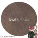 Fox & Rabbit hand-dyed linen - 36 count, Winter Wren 