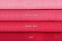 Mason Linens hand-dyed Aida - 18 count, Strawberry Emory 