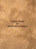 Needle Bling hand-dyed linen - 36 count, Cookie Dough 