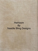 Needle Bling hand-dyed linen - 36 count, Heirloom 