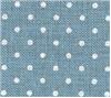 Zweigart Blue w/White Dots