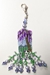 Wonderful Wisteria Beaded Fob - Stitched Front