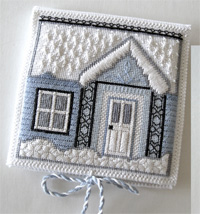 Gay Ann Rogers' Winter Cottage Sewing Case