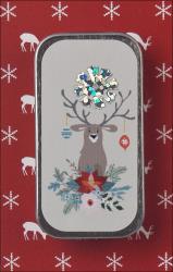 Happy Holly Deer Mini-Slide