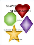 Shapes of Needlepoint II (Diamonds, Hearts, Octagons, Stars)