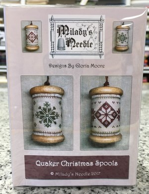 Milady's Needle Quaker Christmas Spools